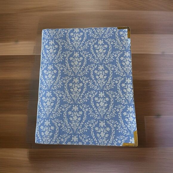 Other - Graphique Notebook Journal Blue Floral Motif Lined Luxury Bound